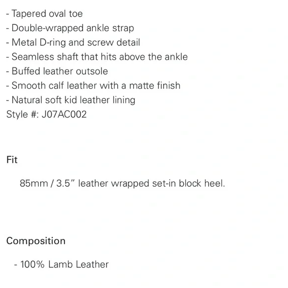 THEORY**DEMEURA NAPPA Black Strapped Bootie**US 8,9,10,11***$520 - Picture 12 of 12